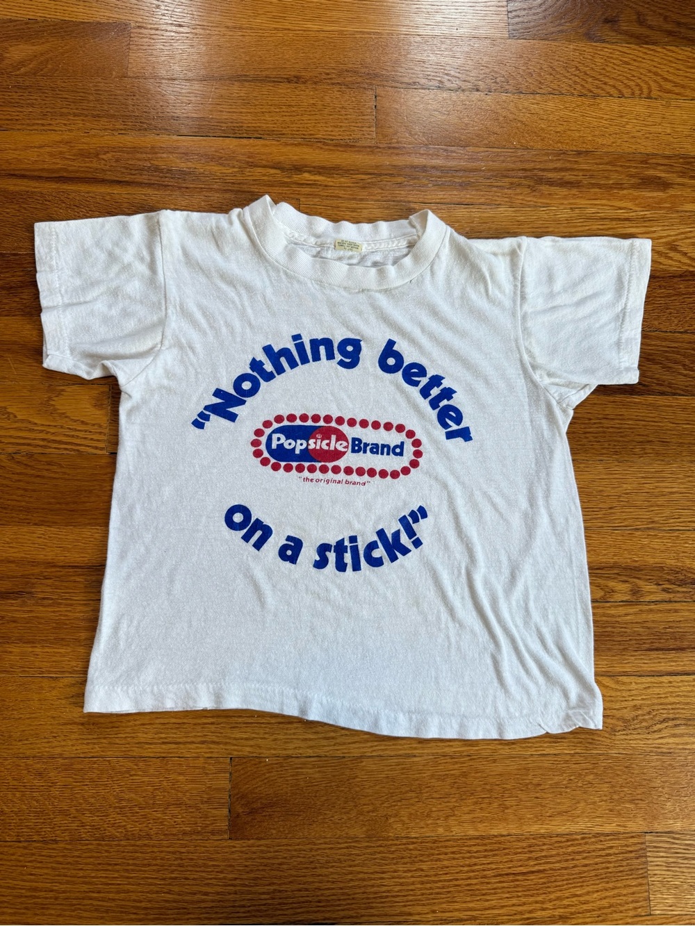 Popsicle Brand Vintage T Shirt Youth 10/12 80s 90s Nothing Better On A Stick